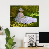 Claude Monet: Der Leser Poster (Heimbüro)