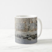 Claude Monet - Der Magpie Kaffeetasse (VorderseiteRechts)