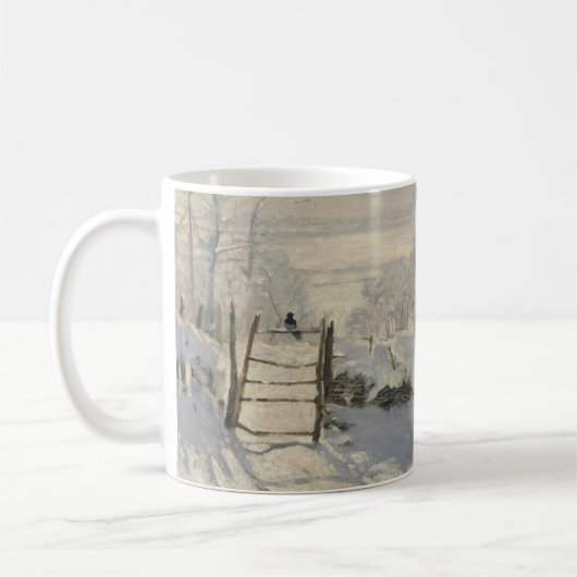 Claude Monet - Der Magpie Kaffeetasse (Links)
