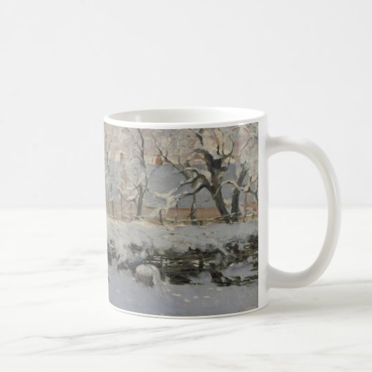 Claude Monet - Der Magpie Kaffeetasse (Rechts)