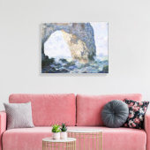 Claude Monet | Der Manneporte Etretat Leinwanddruck (Insitu (Wohnzimmer))