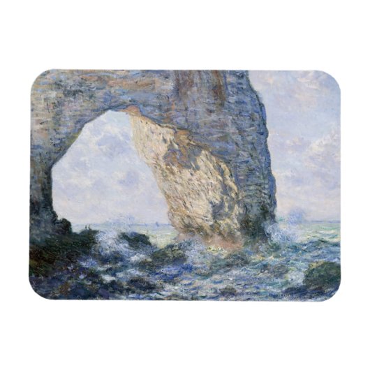 Claude Monet | Der Manneporte Etretat Magnet (Horizontal)