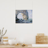 Claude Monet | Der Manneporte Etretat Poster (Küche)
