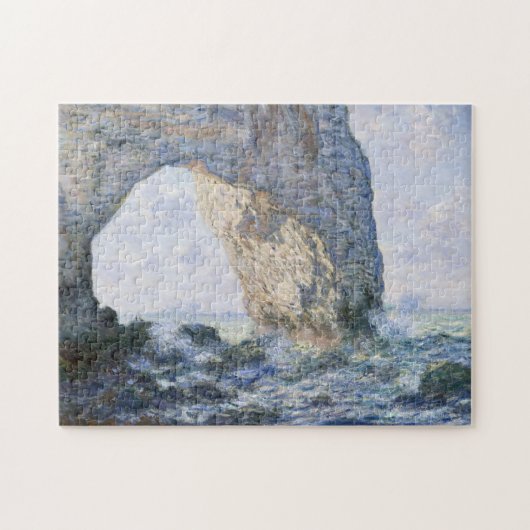 Claude Monet | Der Manneporte Etretat Puzzle (Horizontal)