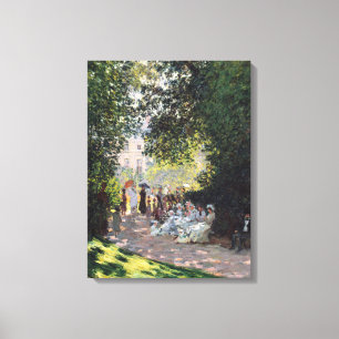 Claude Monet Der Parc Monceau Leinwanddruck
