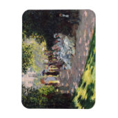 Claude Monet | Der Parc Monceau Magnet (Vertikal)