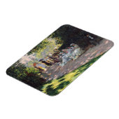 Claude Monet | Der Parc Monceau Magnet (Linke Seite)