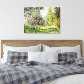 Claude Monet - Der Park Monceau Leinwanddruck (Insitu (Schlafzimmer))