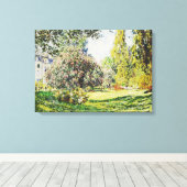 Claude Monet - Der Park Monceau Leinwanddruck (Insitu (Holzboden))