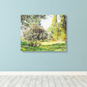 Claude Monet - Der Park Monceau Leinwanddruck (Insitu (Holzboden))