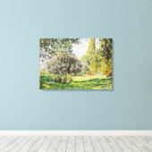 Claude Monet - Der Park Monceau Leinwanddruck (Insitu (Holzboden))