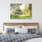 Claude Monet - Der Park Monceau Leinwanddruck (Insitu (Schlafzimmer))