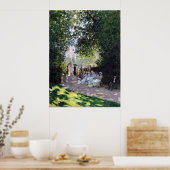Claude Monet Der Park Monceau Poster (Küche)