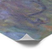 Claude Monet | Der Seerosenteich Poster (Ecke)