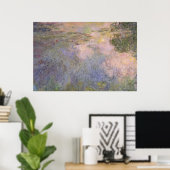 Claude Monet | Der Seerosenteich Poster (Heimbüro)