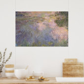 Claude Monet | Der Seerosenteich Poster (Küche)