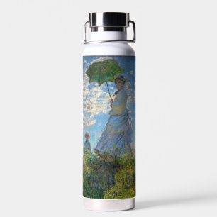 Claude Monet - Der Spaziergang, Frau mit Sonnensch Trinkflasche