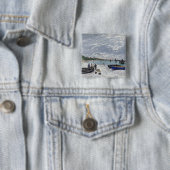 Claude Monet | der Strand bei Sainte-Adresse Button (Beispiel)