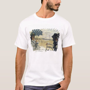 Claude Monet   der Strand bei Trouville, 1870 T-Shirt