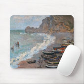 Claude Monet - Der Strand von Etretat Mousepad (Mit Mouse)