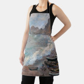 Claude Monet - Der Strand von Etretat Schürze (InSitu)