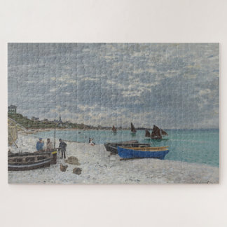 Claude Monet Der Strand von Sainte-Adresse Puzzle
