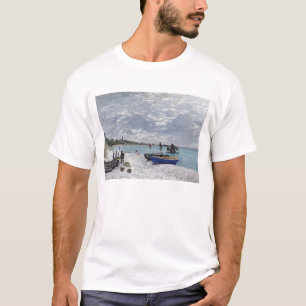 Claude Monet   Der Strand von Sainte-Adresse T-Shirt