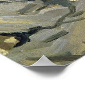 Claude Monet | Der Strand von Trouville, 1870 Poster (Ecke)