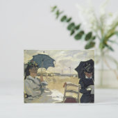 Claude Monet | Der Strand von Trouville, 1870 Postkarte (Stehend Vorderseite)