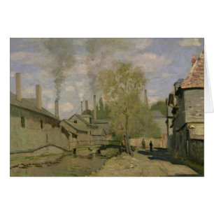 Claude Monet   der Strom von Robec in Rouen, 1872