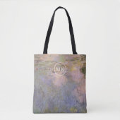 Claude Monet | der Wasser-Lilie Teich Tasche (Vorderseite)