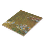 Claude Monet - Der Wasserlilie-Teich Fliese (Seite)