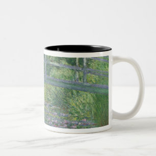 Claude Monet Der Wasserlilie - Teich: Grüne Harm Zweifarbige Tasse