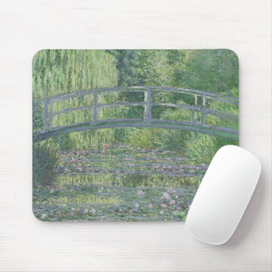 Claude Monet| Der Wasserlilie - Teich: Grüne Harmo Mousepad (Mit Mouse)