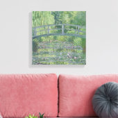 Claude Monet | Der Wasserlilie-Teich: Grüne Harmon Leinwanddruck (Insitu (Wohnzimmer))
