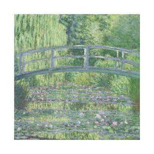 Claude Monet   Der Wasserlilie-Teich: Grüne Harmon Leinwanddruck