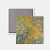 Claude Monet | Der Weg durch die Iren Magnet (Vorderseite/Rückseite)