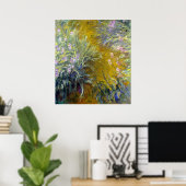 Claude Monet Der Weg durch die Iren Poster (Heimbüro)