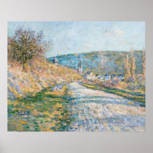 Claude Monet - Der Weg nach Vétheuil Poster