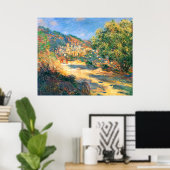 Claude Monet: Der Weg zum Monte Carlo Poster (Heimbüro)
