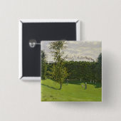 Claude Monet | der Zug im Land, c.1870-71 Button (Vorne & Hinten)