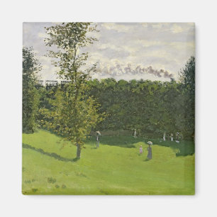Claude Monet   der Zug im Land, c.1870-71 Magnet