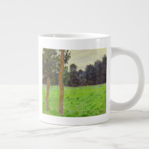 Claude Monet   Deux Arbres dans La Grasland Jumbo-Tasse