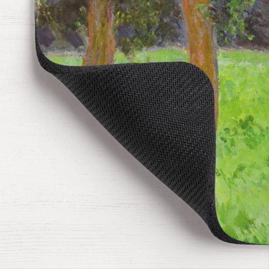 Claude Monet | Deux Arbres dans La Grasland Mousepad (Ecke)