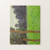 Claude Monet | Deux Arbres dans La Grasland Puzzle (Vertikal)
