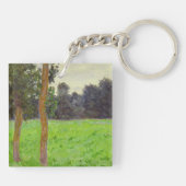 Claude Monet | Deux Arbres dans La Grasland Schlüsselanhänger (Rückseite)