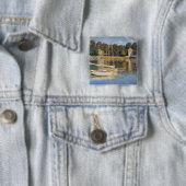 Claude Monet - Die Argenteuil-Brücke Button (Beispiel)