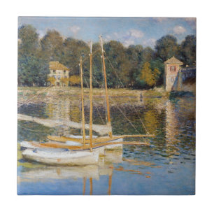 Claude Monet - Die Argenteuil-Brücke Fliese