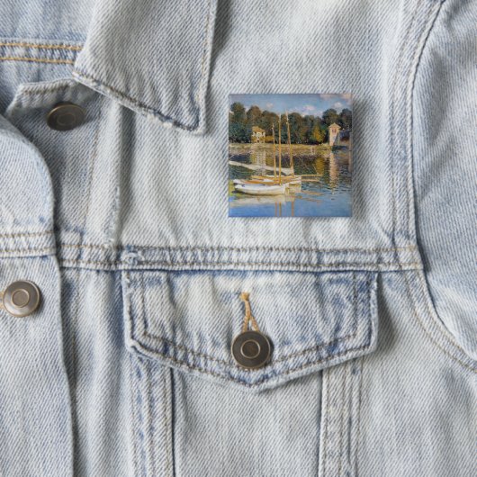 Claude Monet - Die argentinische Brücke Button (Beispiel)