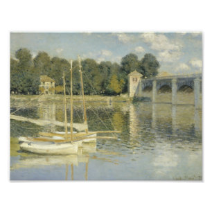 Claude Monet - Die argentinische Brücke Fotodruck